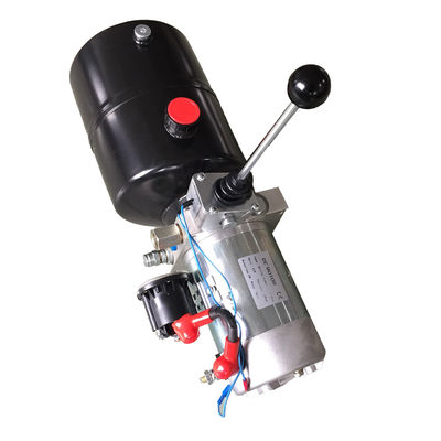 Forklift Single Acting Mini 12vdc Hydraulic Power Packs With Steel Tank